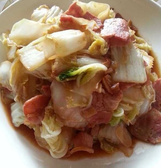 培根白菜鲁