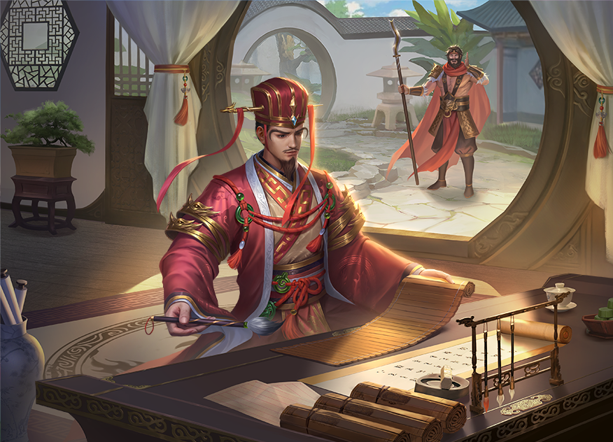 刘巴,游卡桌游推出的桌上游戏《 a target="_blank" href="/item/三国