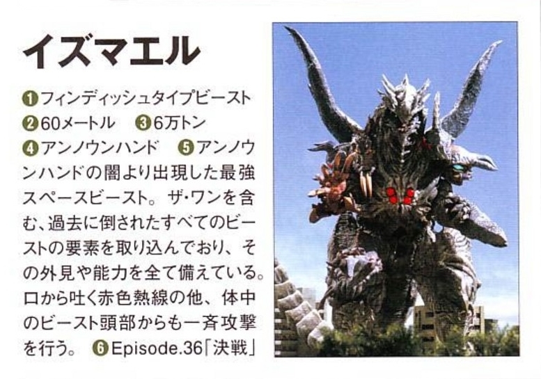 >依组麦儒,日本圆谷公司出品特摄剧《奈克赛斯奥特曼》中登场的异生兽