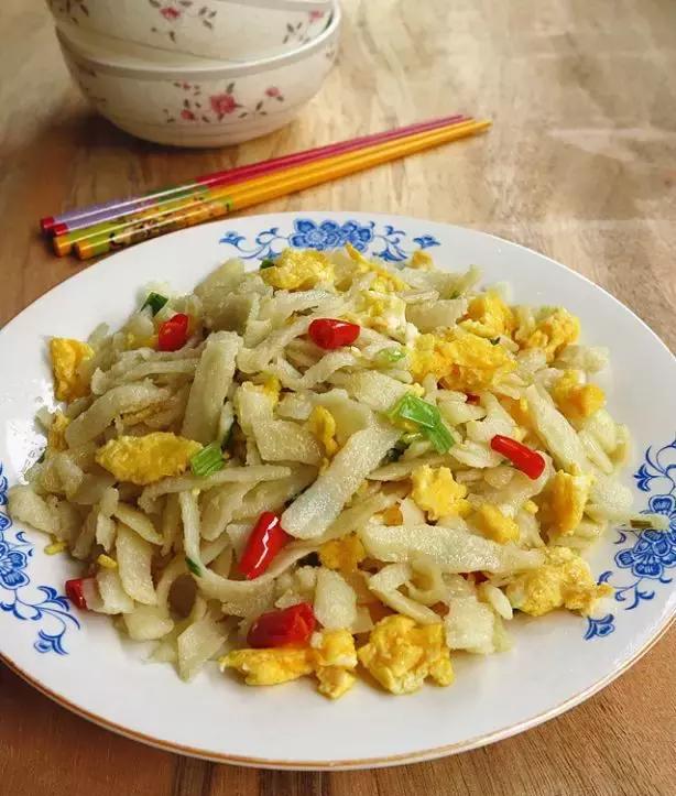 山西小吃——炒拨烂子