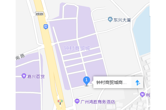  p>钟村商贸城商贸南大厦位于广州市番禺钟村,共计房屋160户,小区物业