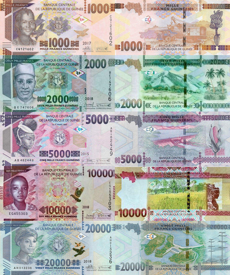  p>几内亚法郎(guinea franc)原称:几内亚西里(guinean syli) 原符号