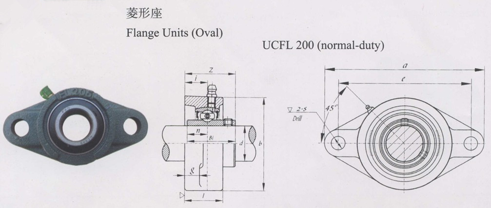 ucfl208轴承
