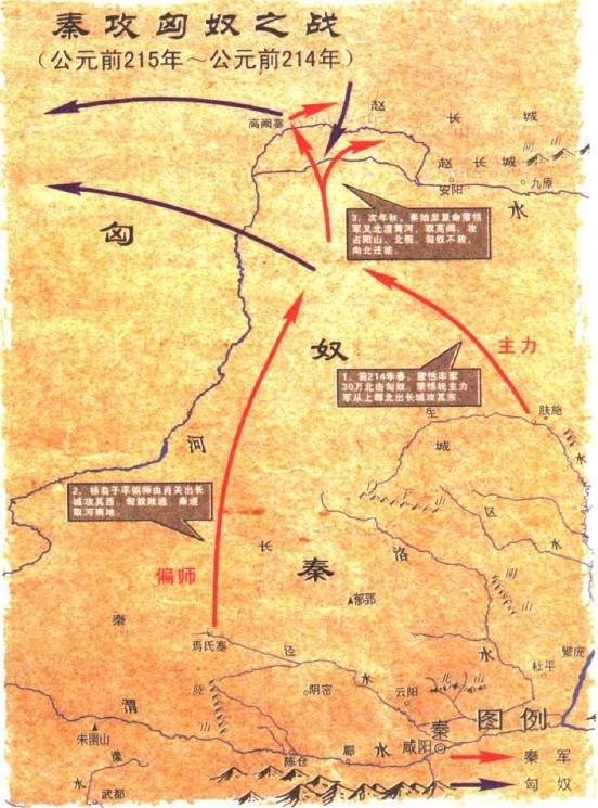 秦攻匈奴之战