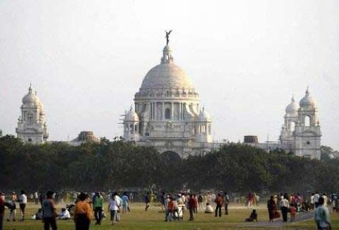 印度加尔各答麦丹广场