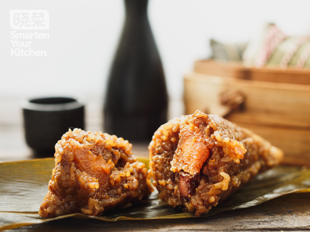 豆仁排骨香菇肉粽