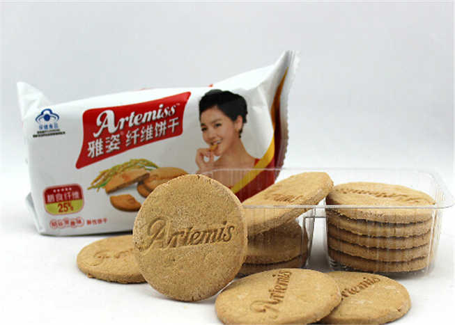 雅姿牌纤维饼干