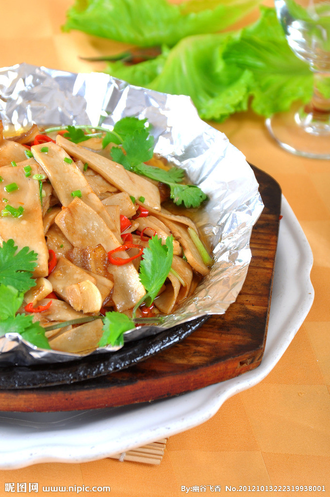 铁板黑椒杏鲍菇