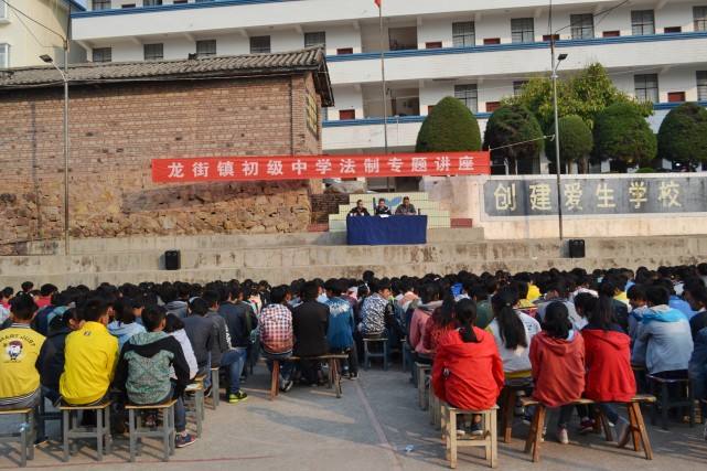 市,县的有关文件精神,各项资产一分为二,从此龙街中学才独立