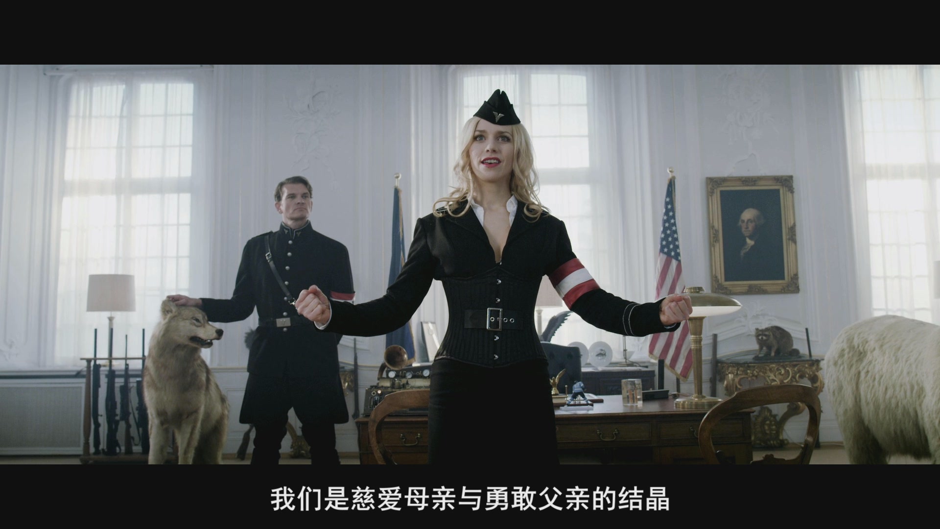 p>《钢铁苍穹》( i>iron sky /i>)是芬兰,德国,澳大利亚联合制作的