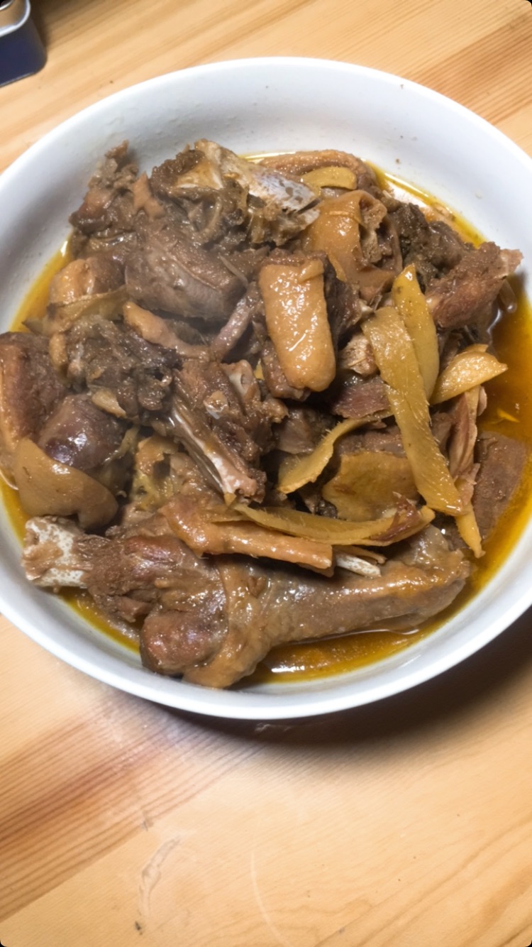 清焖姜母鸭