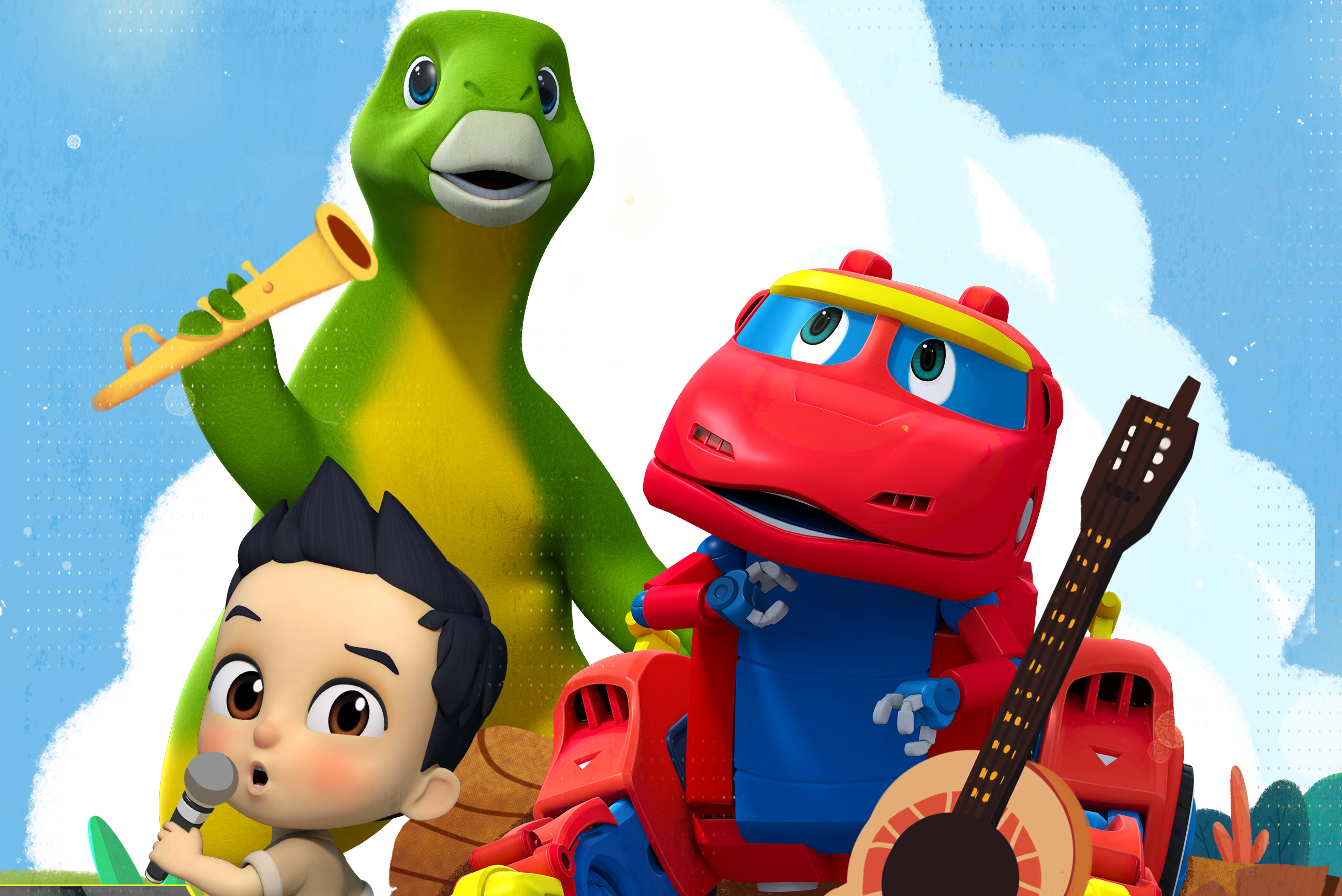 ">帮帮龙恐龙之歌4(3d版),广州市乐淘动漫设计有限公司制作的动画片