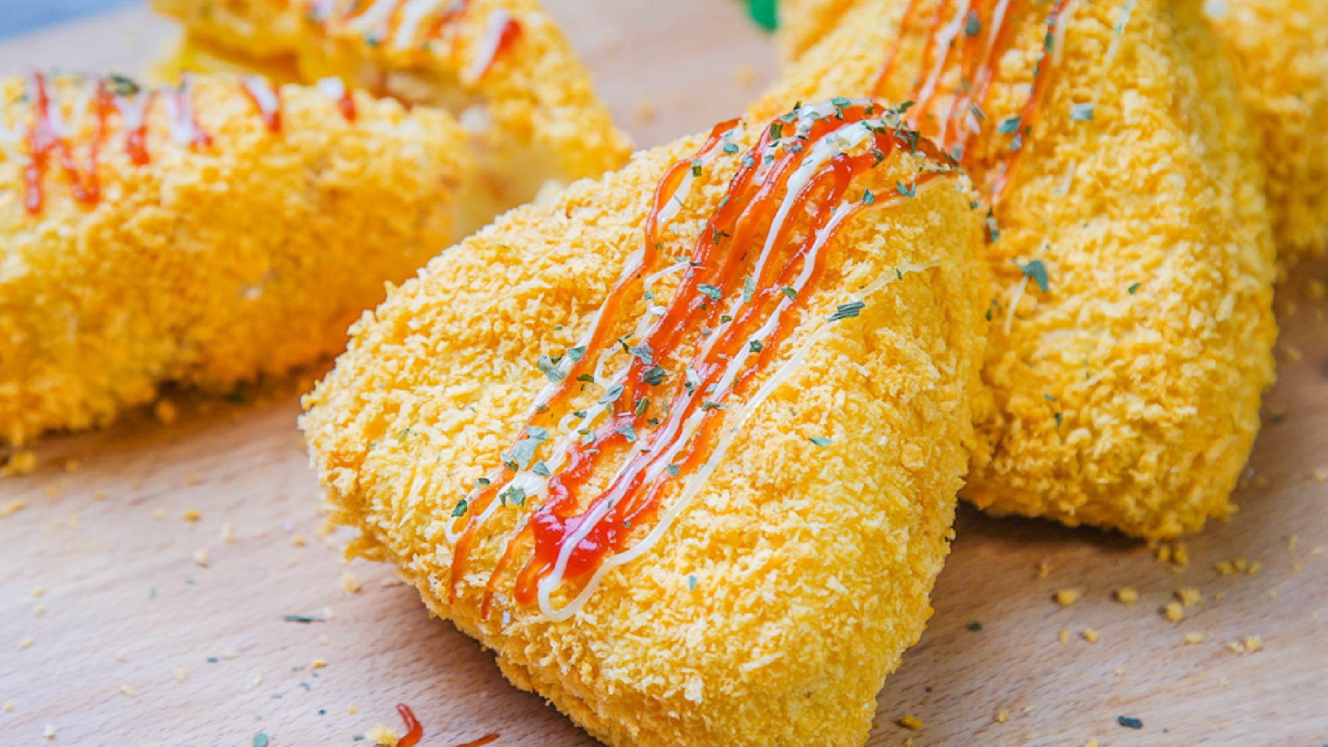 小羽私厨之土豆饭团