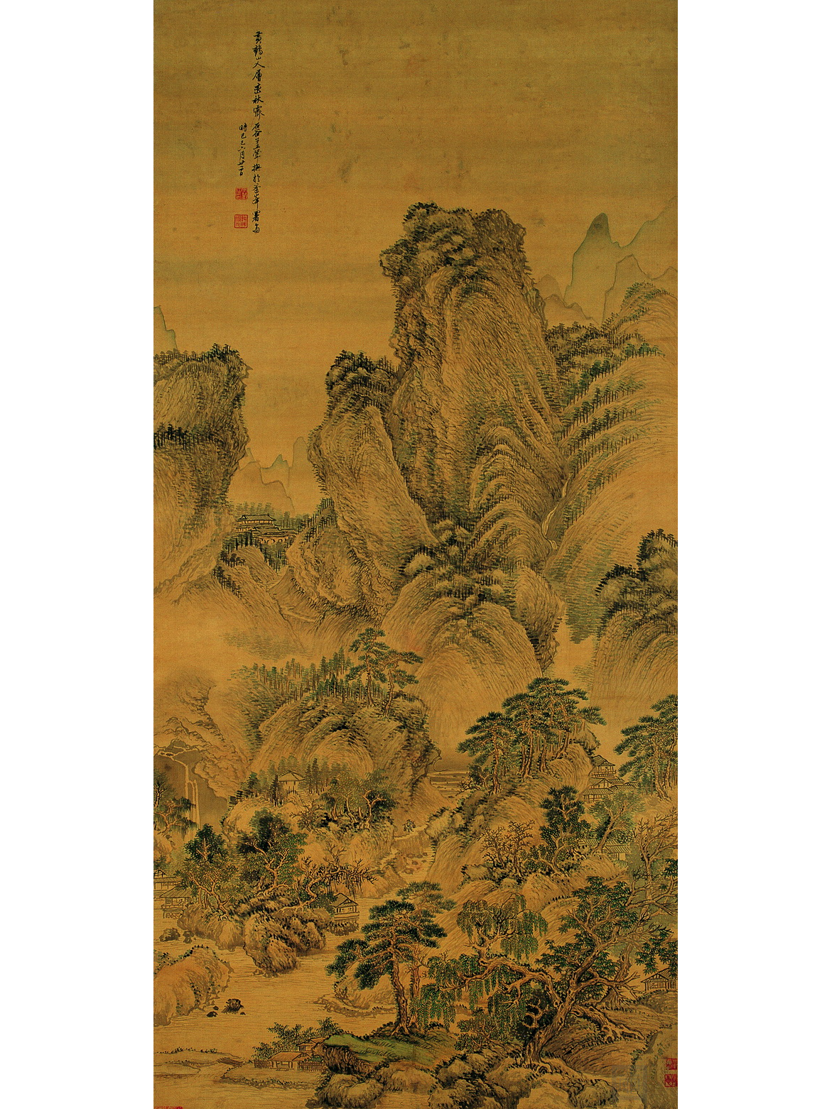  p>王翚层峦秋霁图是一件清代文物,现藏于南京博物院. /p>