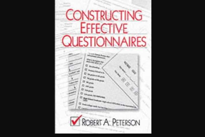 constructing effective questionnaires