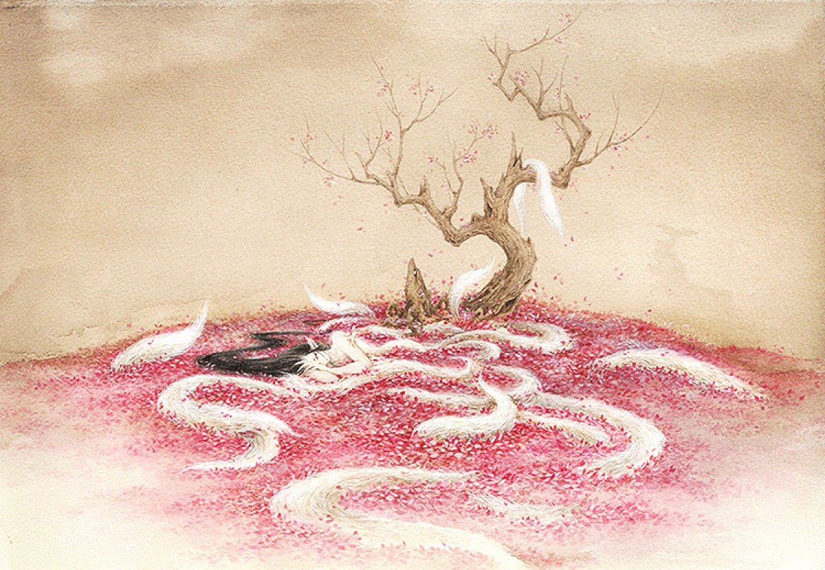 data-lemmaid="270208">山海经 /a>》,其上有如下记载:又有青丘之国