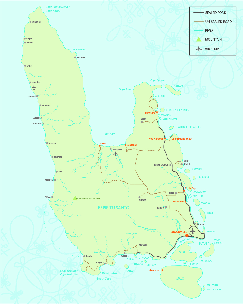  p>圣灵岛(espiritu santo),又译埃斯皮里图桑托岛,有时称作桑托岛
