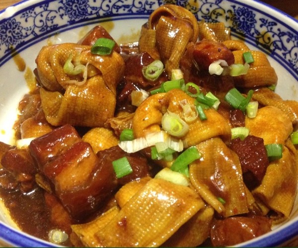 红烧排骨千张结