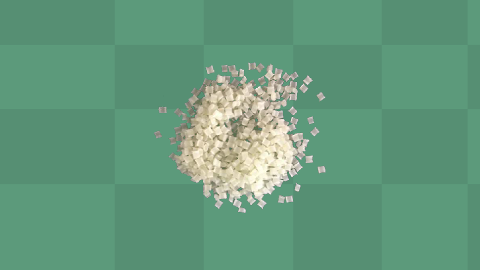 聚己二酸己二胺:半透明或不透明乳白色结晶形聚合
