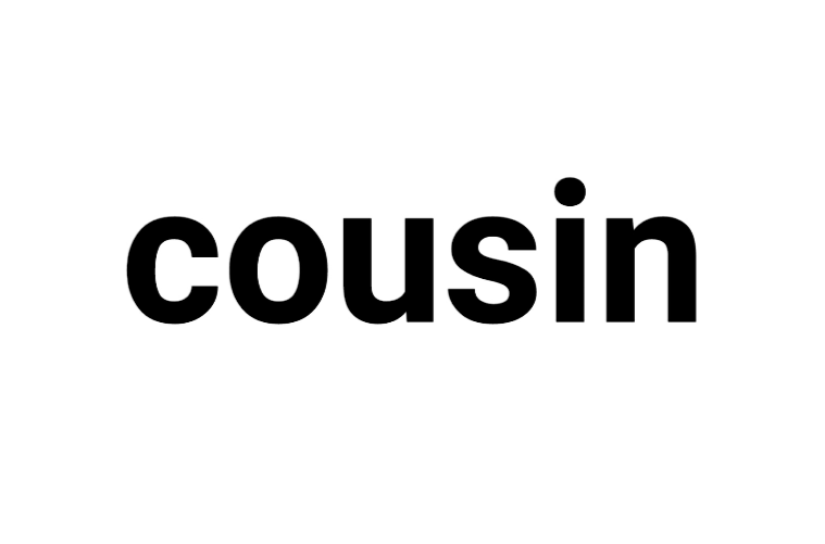 cousin是什么意思英语图片