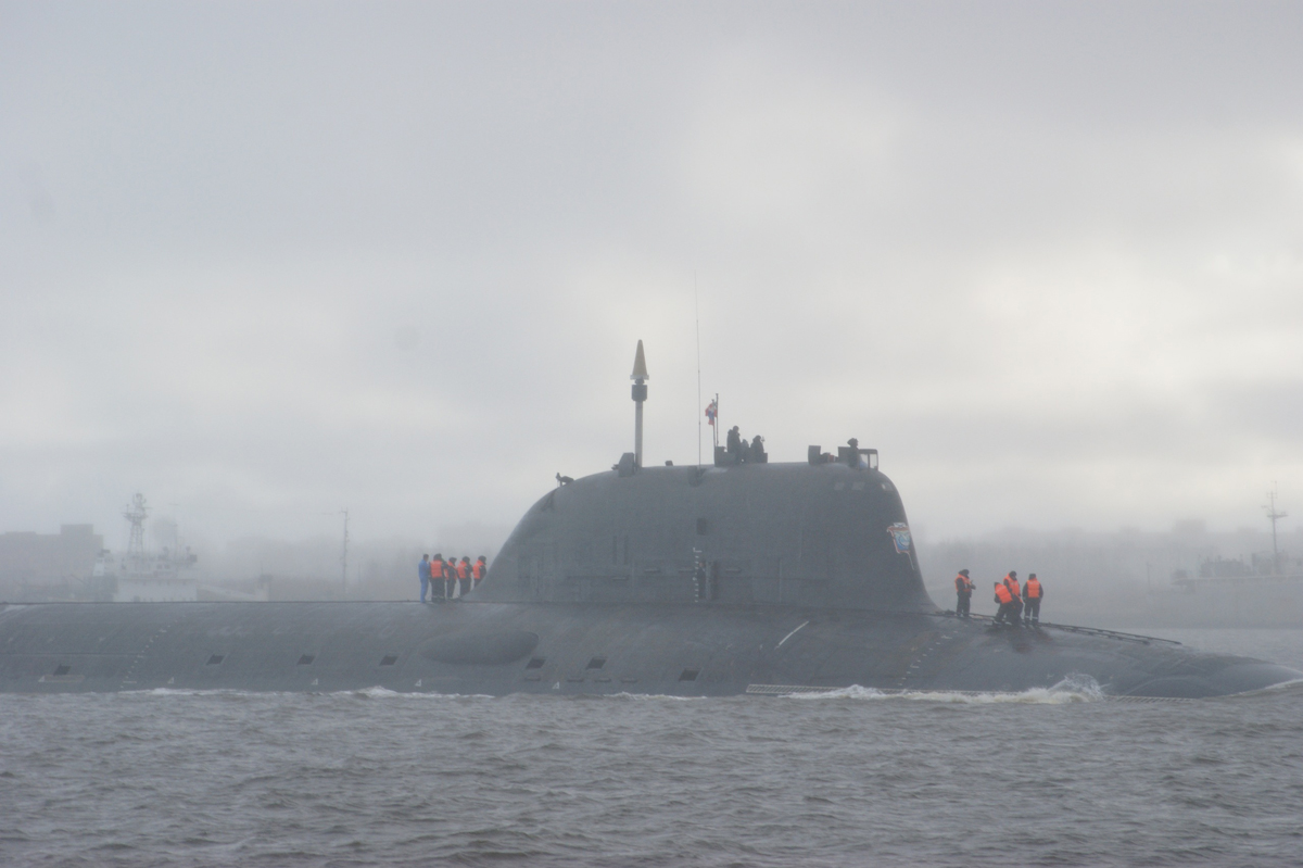 俄罗斯亚森级核潜艇