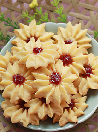 草莓酱曲奇饼干