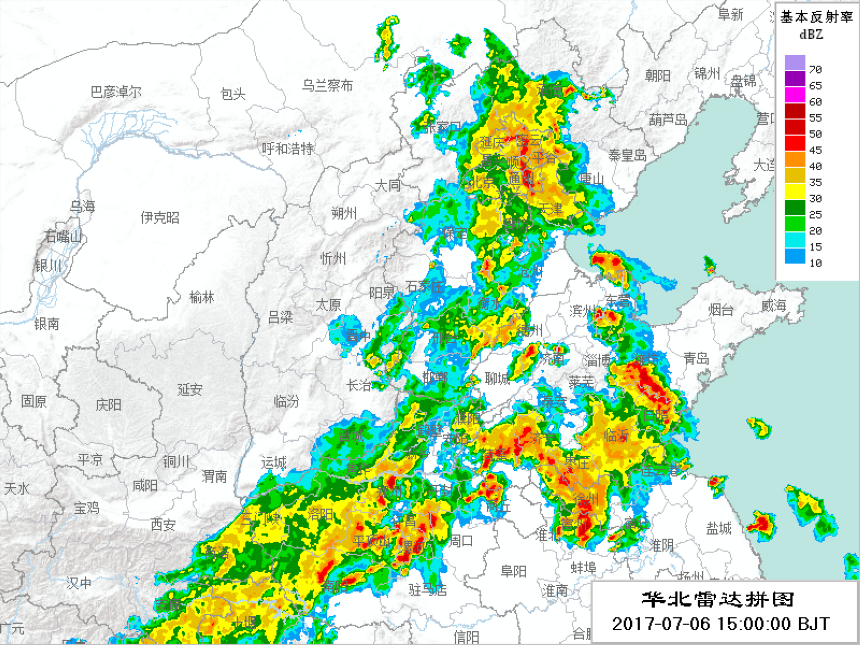 雷达图像