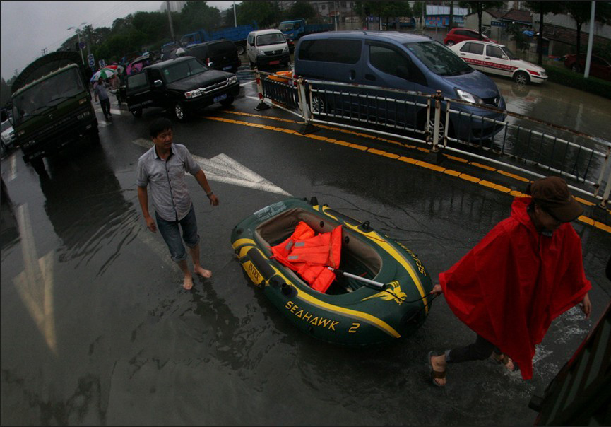 2013浙江余姚水灾