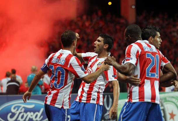 竞技俱乐部(club atlético de madrid)是一家位于西班牙马德里的足球