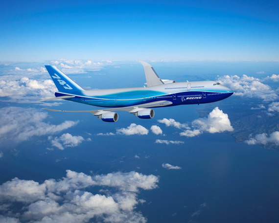 波音747-8洲际飞机
