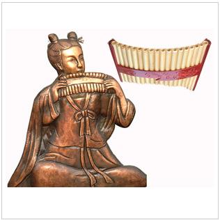  p>传统乐器,迄今发现的世界上最早的排箫,是距今3000年的中国西周