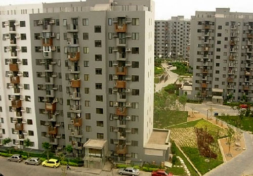  p>苹果派公寓,位于北京东部最大的绿色生态居住区——定福庄组团