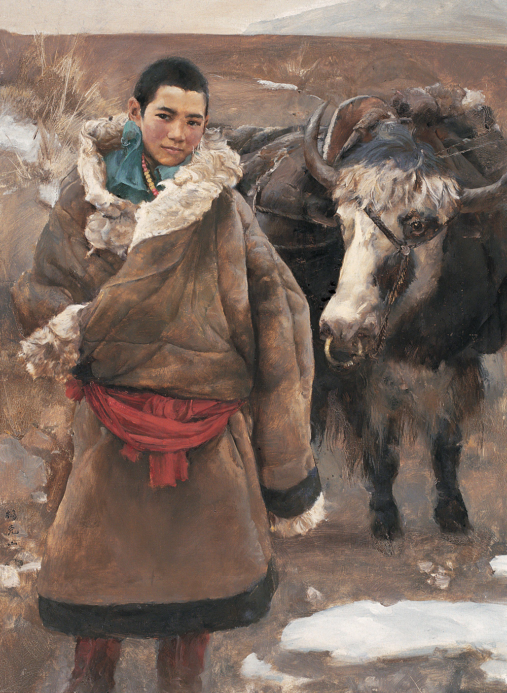  p data-id="gnaub5jotq">杨克山(1944.4—)擅长油画,水粉画.