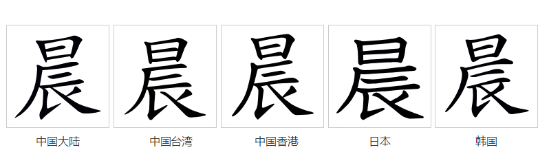  p>晨(拼音:chén)是汉语常用字,篆文有   和曟两种字形.
