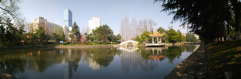 六安路校区风光