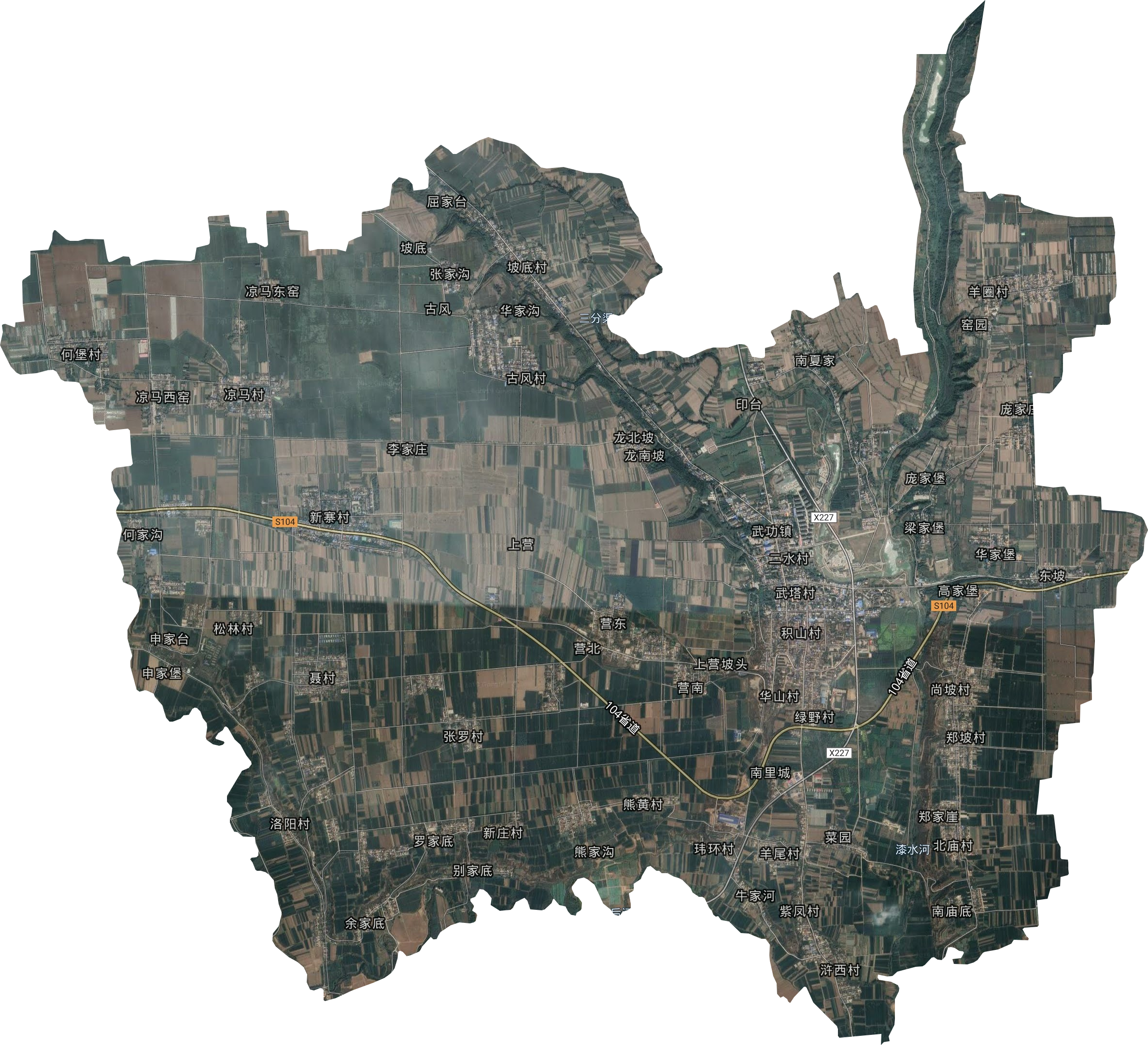 千年古镇陕西咸阳武功镇