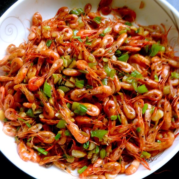 油爆小河虾