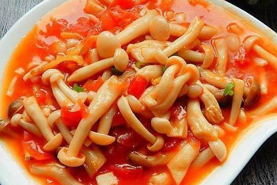 番茄烩蘑菇