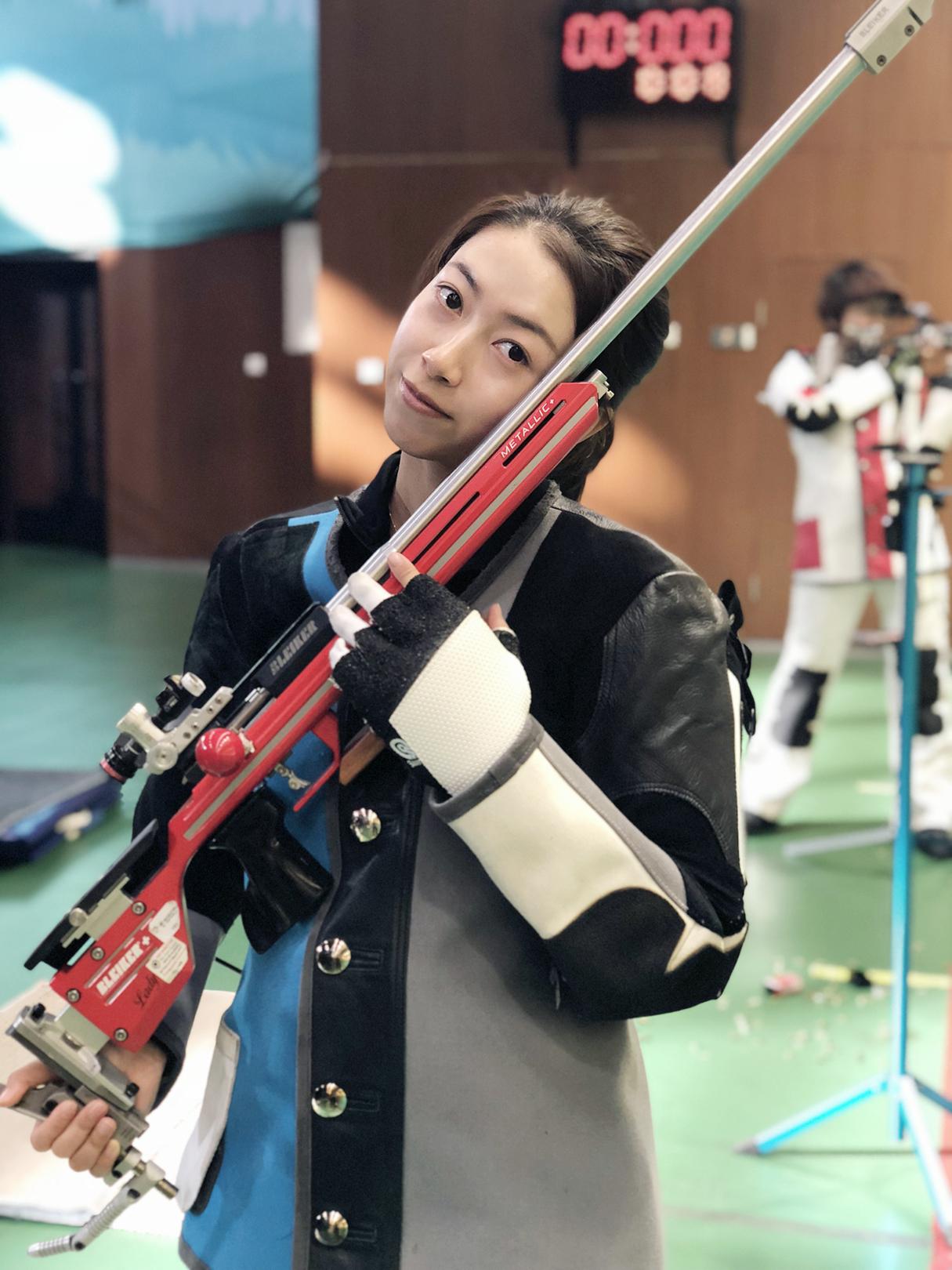  p>张奕雯,中国女子射击运动员.