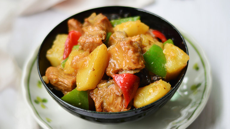 土豆青椒排骨