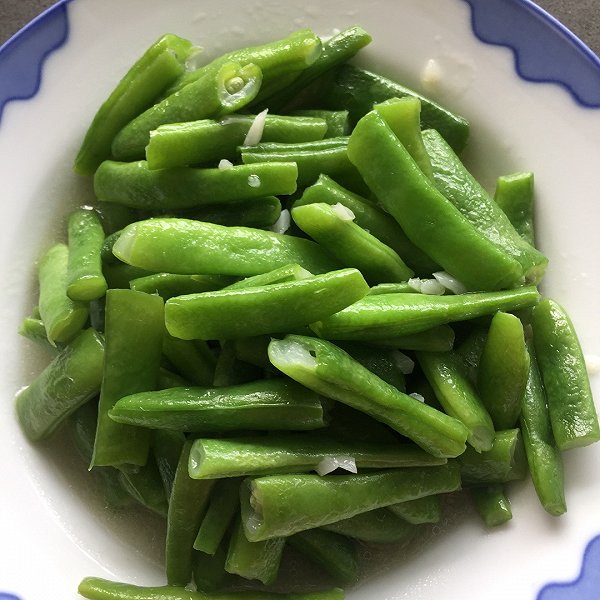 蒜泥四季豆