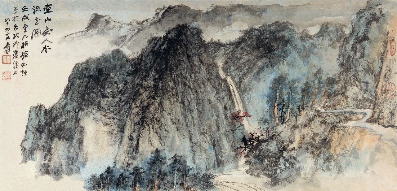 張大千　画集　中国画家 李熙元藏张大千画作集珍10月8日将现中国嘉德香港2019秋拍_百科TA说