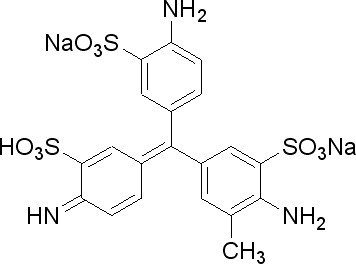 酸性品红的分子结构