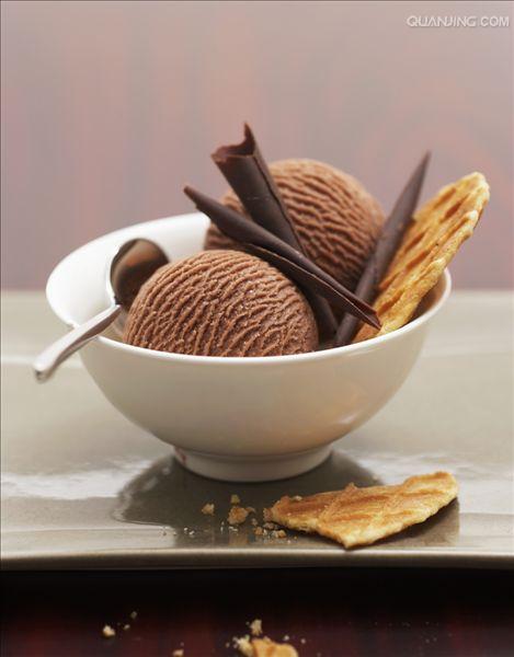 巧克力冰激凌