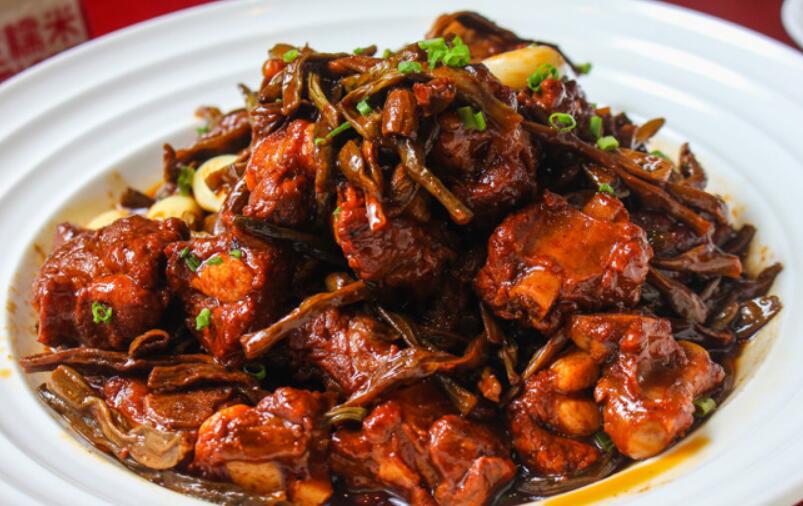 干豆角烧排骨