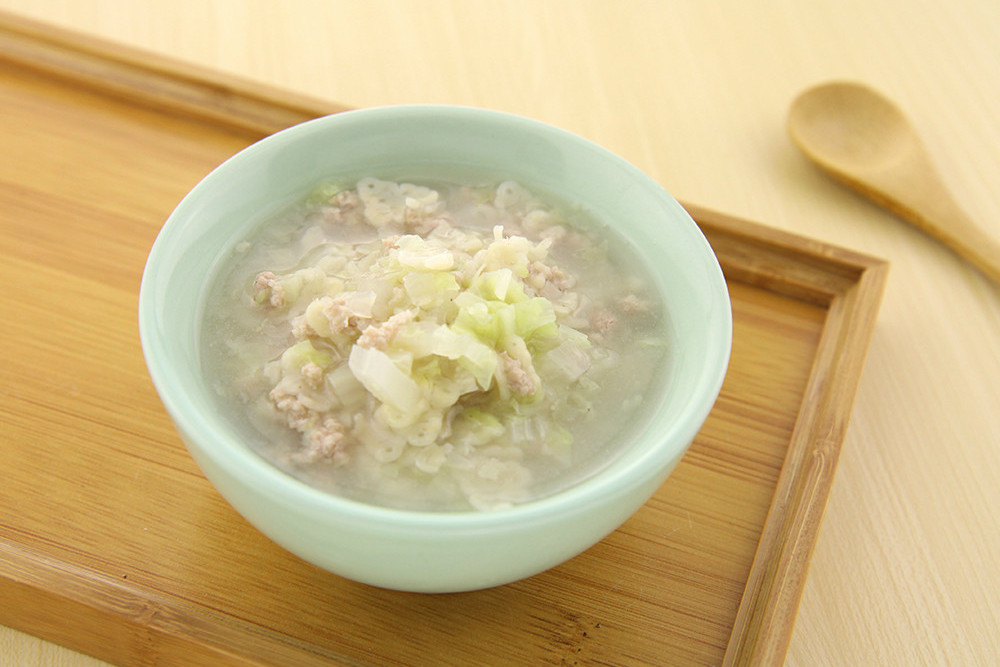 白菜肉末汤