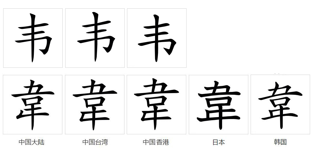 韦