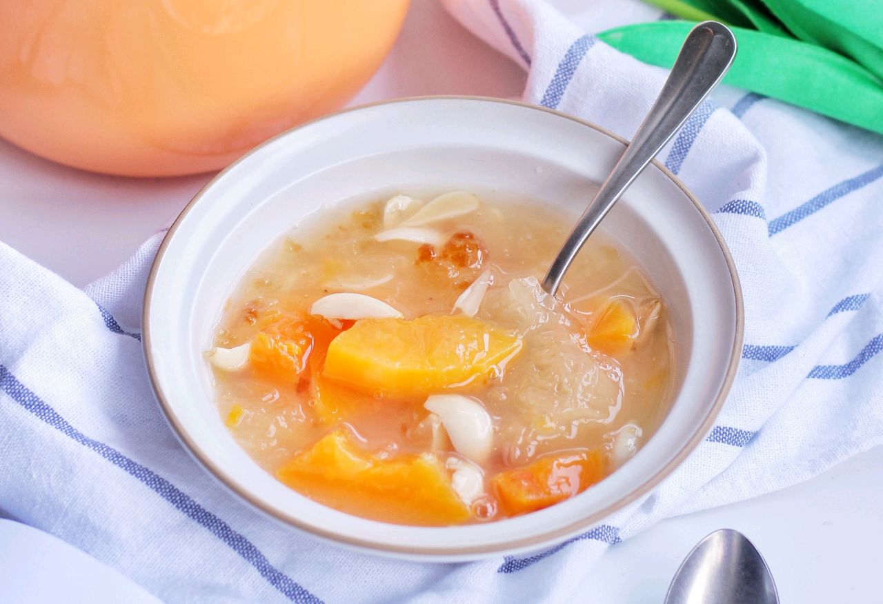 木瓜山药银耳羹