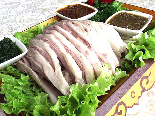 鄂伦春族风味手把肉