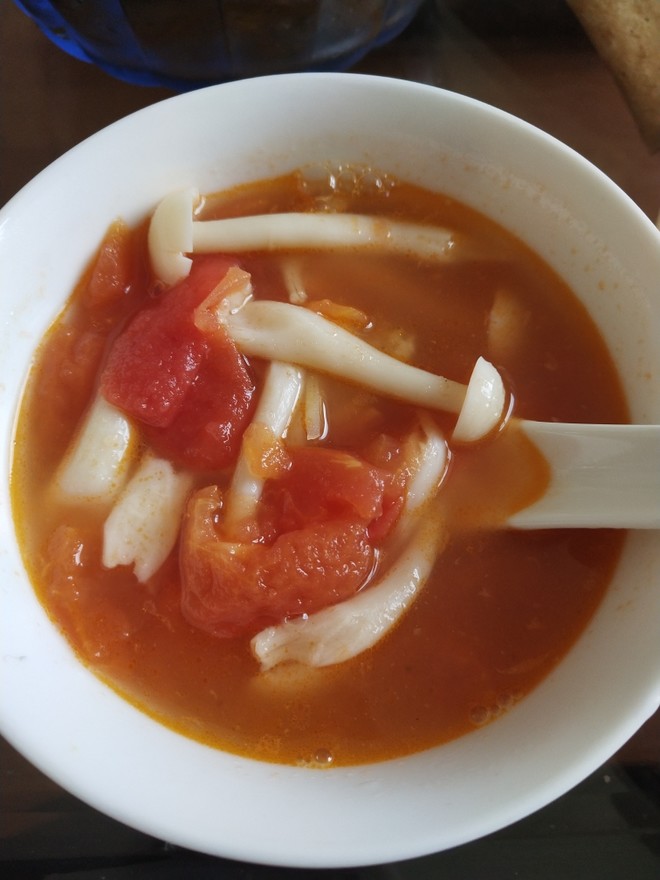 西红柿菜汤